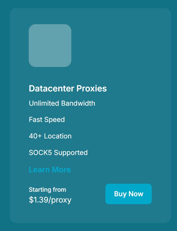 Proxyfish price